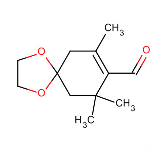 23069-08-1  1,4-Dioxaspiro[4.5]dec-7-ene-8-carboxaldehyde, 7,9,9-trimethyl-