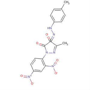23096-18-6  1H-Pyrazole-4,5-dione, 1-(2,4-dinitrophenyl)-3-methyl-,4-[(4-methylphenyl)hydrazone]