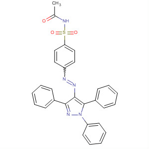 23170-29-8  Acetamide, N-[[4-[(1,3,5-triphenyl-1H-pyrazol-4-yl)azo]phenyl]sulfonyl]-