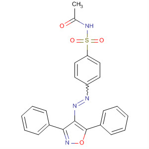 23170-40-3  Acetamide, N-[[4-[(3,5-diphenyl-4-isoxazolyl)azo]phenyl]sulfonyl]-