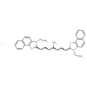 23178-66-7  Naphtho[2,1-d]thiazolium,3-ethyl-2-[7-(3-ethylnaphtho[2,1-d]thiazol-2(3H)-ylidene)-4-methyl-1,3,5-heptatrienyl]-, iodide