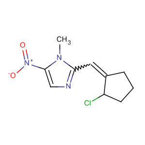232929-86-1  1H-Imidazole, 2-(chlorocyclopentylidenemethyl)-1-methyl-5-nitro-