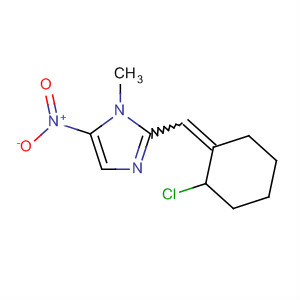 232929-87-2  1H-Imidazole, 2-(chlorocyclohexylidenemethyl)-1-methyl-5-nitro-