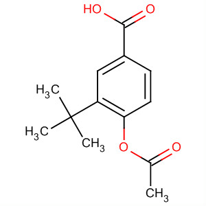 23369-93-9  Benzoic acid, 4-(acetyloxy)-3-(1,1-dimethylethyl)-