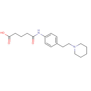 233691-73-1  Pentanoic acid, 5-oxo-5-[[4-[2-(1-piperidinyl)ethyl]phenyl]amino]-