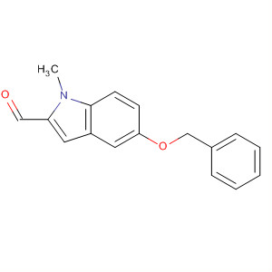 233758-06-0  1H-Indole-2-carboxaldehyde, 1-methyl-5-(phenylmethoxy)-