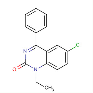 23441-64-7  2(1H)-Quinazolinone, 6-chloro-1-ethyl-4-phenyl-