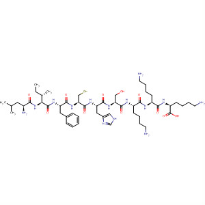 234781-36-3  L-Lysine,L-leucyl-L-isoleucyl-L-phenylalanyl-L-cysteinyl-L-histidyl-L-seryl-L-lysyl-L-lysyl-
