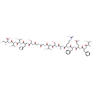 236120-55-1  L-Isoleucine,L-valyl-L-phenylalanyl-L-glutaminyl-L-phenylalanyl-L-arginyl-L-alanyl-L-seryl-L-valylglycylglycyl-L-seryl-L-histidyl-L-threonyl-L-valyl-