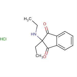 23780-38-3  1H-Indene-1,3(2H)-dione, 2-ethyl-2-(ethylamino)-, hydrochloride