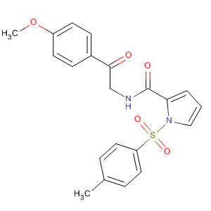 238073-94-4  1H-Pyrrole-2-carboxamide,N-[2-(4-methoxyphenyl)-2-oxoethyl]-1-[(4-methylphenyl)sulfonyl]-