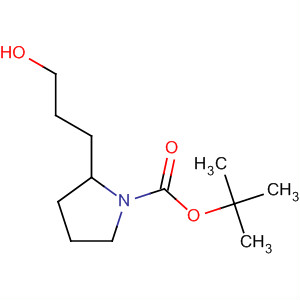 239483-03-5  1-Pyrrolidinecarboxylic acid, 2-(3-hydroxypropyl)-, 1,1-dimethylethylester, (2S)-