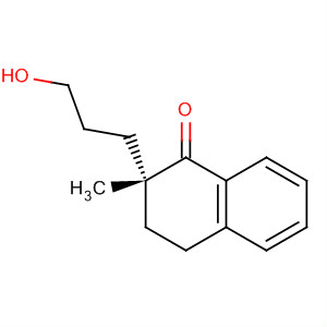 240405-12-3  1(2H)-Naphthalenone, 3,4-dihydro-2-(3-hydroxypropyl)-2-methyl-, (2R)-