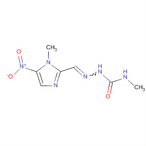 24100-60-5  Hydrazinecarboxamide,N-methyl-2-[(1-methyl-5-nitro-1H-imidazol-2-yl)methylene]-