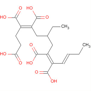 241131-16-8  3,8,10-Tridecatriene-1,3,4,8,9-pentacarboxylic acid, 6-ethyl-,(3Z,8Z,10E)-