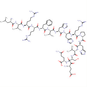 241814-54-0  L-Glutamine,L-leucyl-L-valyl-L-arginyl-L-arginyl-L-phenylalanyl-L-valyl-L-histidyl-L-histidyl-L-arginyl-L-prolyl-L-histidyl-L-valyl-L-a-glutamyl-L-seryl-