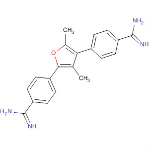 242807-43-8  Benzenecarboximidamide, 4,4'-(3,5-dimethyl-2,4-furandiyl)bis-