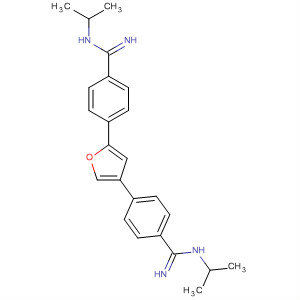 242807-48-3  Benzenecarboximidamide, 4,4'-(2,4-furandiyl)bis[N-(1-methylethyl)-