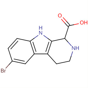 24335-16-8  1H-Pyrido[3,4-b]indole-1-carboxylic acid, 6-bromo-2,3,4,9-tetrahydro-