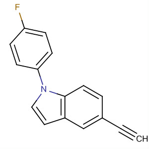 243467-69-8  1H-Indole, 5-ethynyl-1-(4-fluorophenyl)-