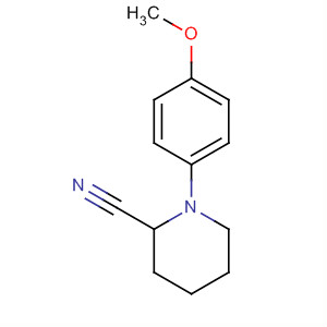 243645-80-9  2-Piperidinecarbonitrile, 1-(4-methoxyphenyl)- 243645-80-9  2-Piperidinecarbonitrile, 1-(4-methoxyphenyl)-