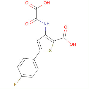 243985-08-2  2-Thiophenecarboxylic acid,3-[(carboxycarbonyl)amino]-5-(4-fluorophenyl)-