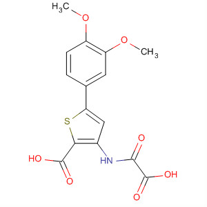 243985-39-9  2-Thiophenecarboxylic acid,3-[(carboxycarbonyl)amino]-5-(3,4-dimethoxyphenyl)-