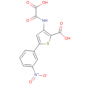 243985-42-4  2-Thiophenecarboxylic acid,3-[(carboxycarbonyl)amino]-5-(3-nitrophenyl)-