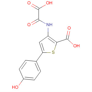 243985-62-8  2-Thiophenecarboxylic acid,3-[(carboxycarbonyl)amino]-5-(4-hydroxyphenyl)-