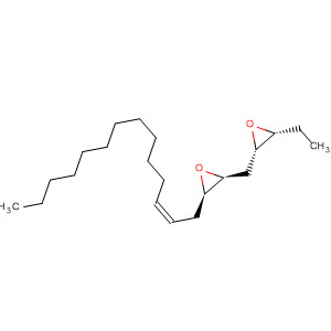 244018-86-8  Oxirane, 2-[[(2S,3R)-3-ethyloxiranyl]methyl]-3-(2Z)-2-tetradecenyl-,(2S,3R)-