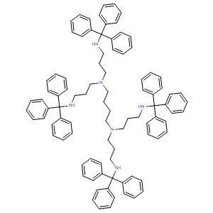 244033-17-8  1,4-Butanediamine,N,N,N',N'-tetrakis[3-[(triphenylmethyl)amino]propyl]-