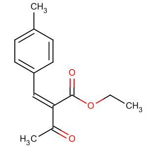 24405-31-0  Butanoic acid, 2-[(4-methylphenyl)methylene]-3-oxo-, ethyl ester, (2Z)-