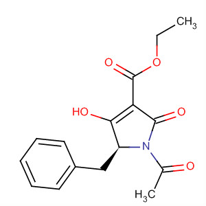 244214-97-9  1H-Pyrrole-3-carboxylic acid,1-acetyl-2,5-dihydro-4-hydroxy-2-oxo-5-(phenylmethyl)-, ethyl ester,(5S)-