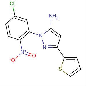 244233-78-1  1H-Pyrazol-5-amine, 1-(5-chloro-2-nitrophenyl)-3-(2-thienyl)-