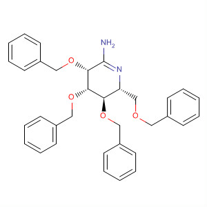 244258-55-7  2-Pyridinamine,3,4,5,6-tetrahydro-3,4,5-tris(phenylmethoxy)-6-[(phenylmethoxy)methyl]-,(3R,4S,5R,6R)-
