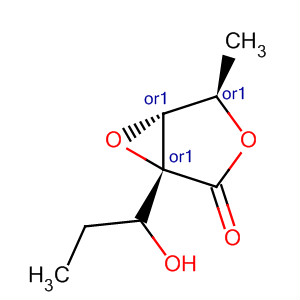 244273-52-7  3,6-Dioxabicyclo[3.1.0]hexan-2-one, 1-(1-hydroxypropyl)-4-methyl-,(1R,4R,5R)-rel-