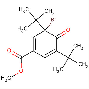 24457-15-6  1,5-Cyclohexadiene-1-carboxylic acid,3-bromo-3,5-bis(1,1-dimethylethyl)-4-oxo-, methyl ester