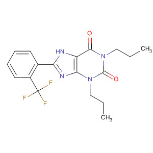 244622-20-6  1H-Purine-2,6-dione,3,7-dihydro-1,3-dipropyl-8-[2-(trifluoromethyl)phenyl]-