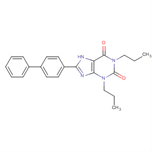 244622-22-8  1H-Purine-2,6-dione, 8-[1,1'-biphenyl]-4-yl-3,7-dihydro-1,3-dipropyl-
