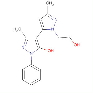 245039-44-5  1H-Pyrazole-1-ethanol,5-(5-hydroxy-3-methyl-1-phenyl-1H-pyrazol-4-yl)-3-methyl-