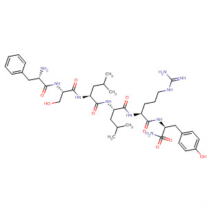 245329-02-6  L-Tyrosinamide, L-phenylalanyl-L-seryl-L-leucyl-L-leucyl-L-arginyl-