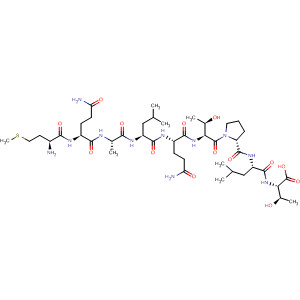 245333-76-0  L-Threonine,L-methionyl-L-glutaminyl-L-alanyl-L-leucyl-L-glutaminyl-L-threonyl-L-prolyl-L-leucyl-