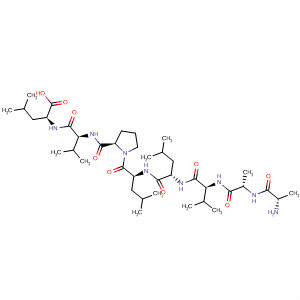 245341-83-7  L-Leucine, L-alanyl-L-alanyl-L-valyl-L-leucyl-L-leucyl-L-prolyl-L-valyl-