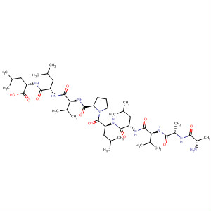 245341-84-8  L-Leucine, L-alanyl-L-alanyl-L-valyl-L-leucyl-L-leucyl-L-prolyl-L-valyl-L-leucyl-