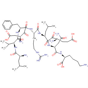 245443-25-8  L-Lysine,L-leucyl-L-valyl-L-a-aspartyl-L-phenylalanyl-L-arginyl-L-a-glutamyl-L-leucyl-L-asparaginyl-