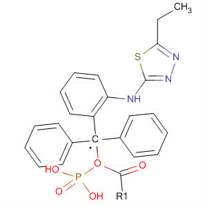 245526-90-3  Phosphonic acid, [[(5-ethyl-1,3,4-thiadiazol-2-yl)amino]phenylmethyl]-,diphenyl ester