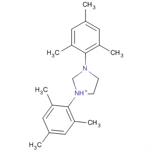 245679-17-8  1H-Imidazolium, 4,5-dihydro-1,3-bis(2,4,6-trimethylphenyl)-
