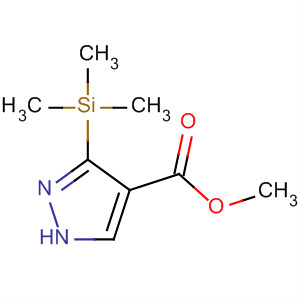 24602-47-9  1H-Pyrazole-4-carboxylic acid, 3-(trimethylsilyl)-, methyl ester