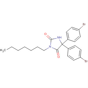 247029-49-8  2,4-Imidazolidinedione, 5,5-bis(4-bromophenyl)-3-heptyl- 247029-49-8  2,4-Imidazolidinedione, 5,5-bis(4-bromophenyl)-3-heptyl-