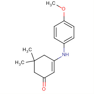 24706-48-7  2-Cyclohexen-1-one, 3-[(4-methoxyphenyl)amino]-5,5-dimethyl-